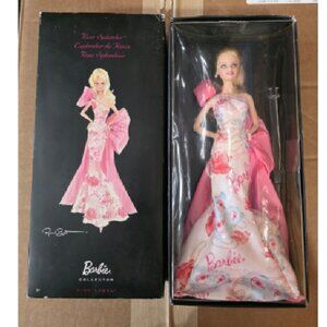 Mattel Avon Exclusive Caucasian Rose Splendor Barbie Doll